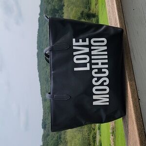 Love Moschino Black Tote Bag